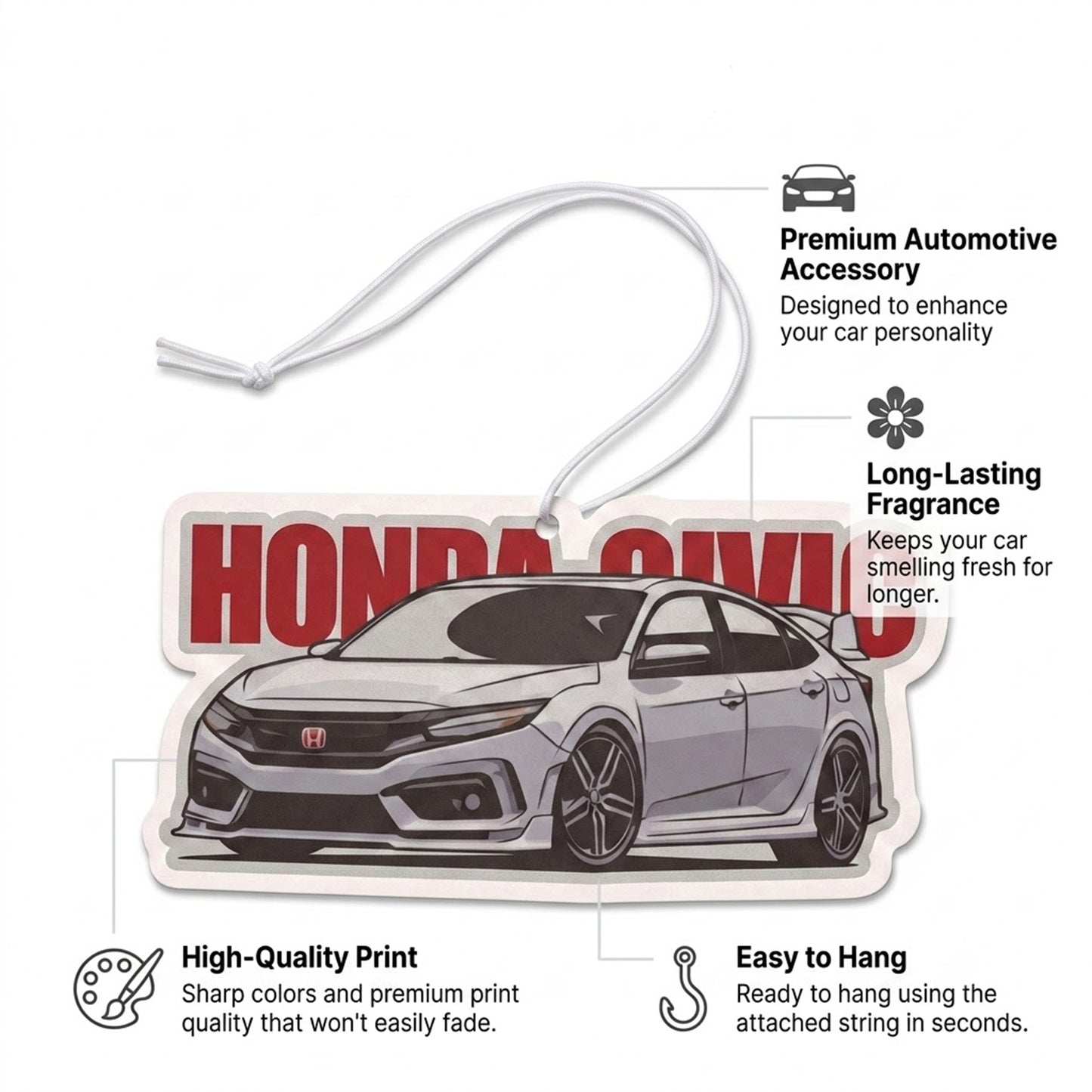 Honda Civic | Premium Car Air Freshener