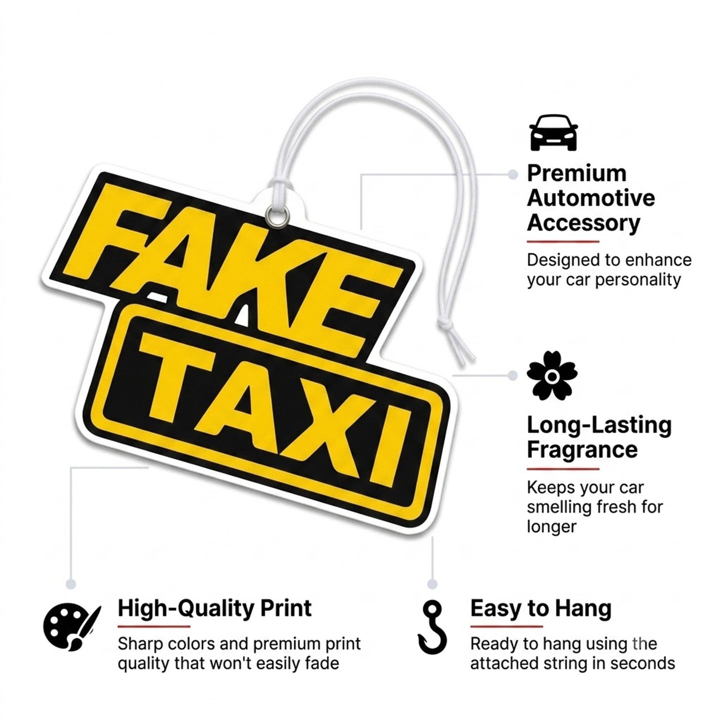 Fake Taxi | Premium Car Freshener