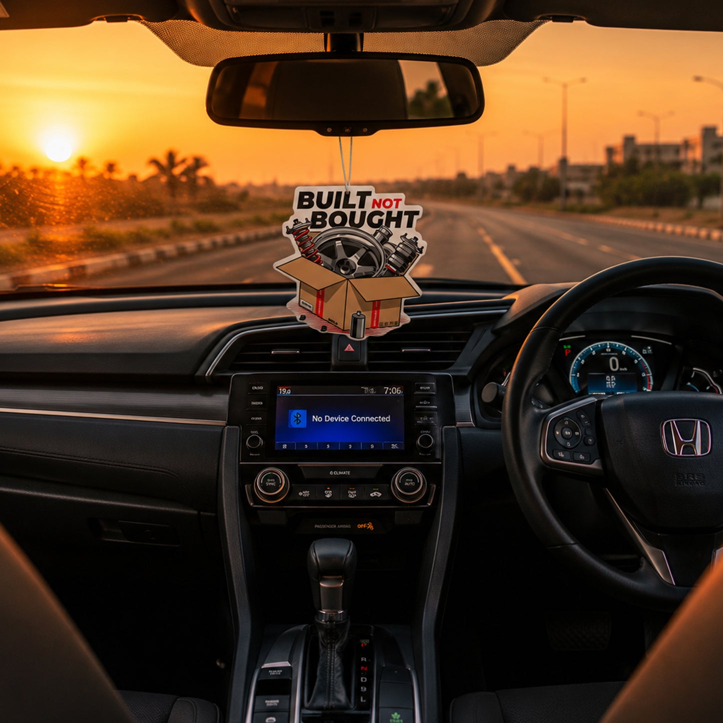Built Not Bought | Premium Car Freshener