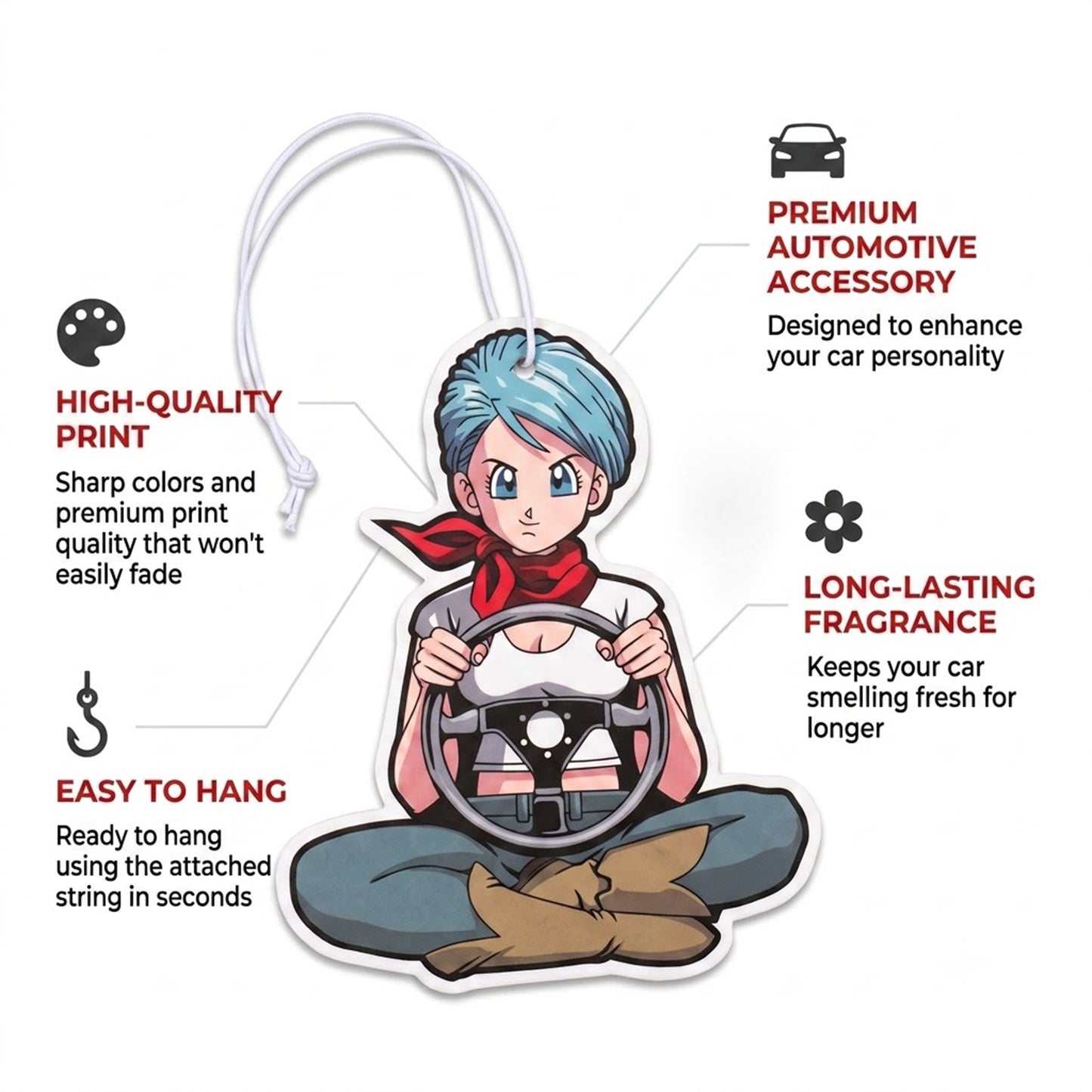 Driven Girl | Premium Car Freshener