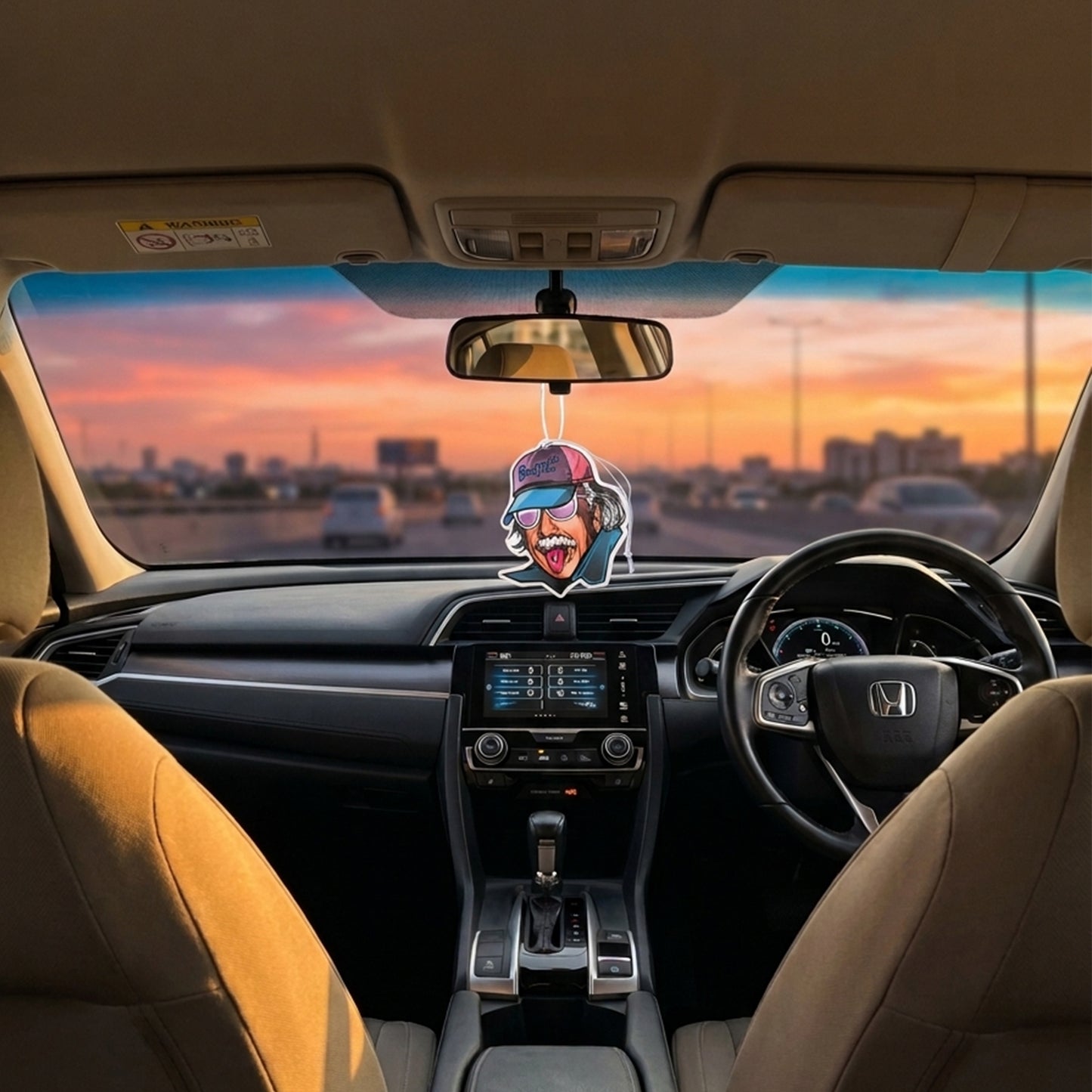 Mad Genius Einstein | Premium Car Freshener