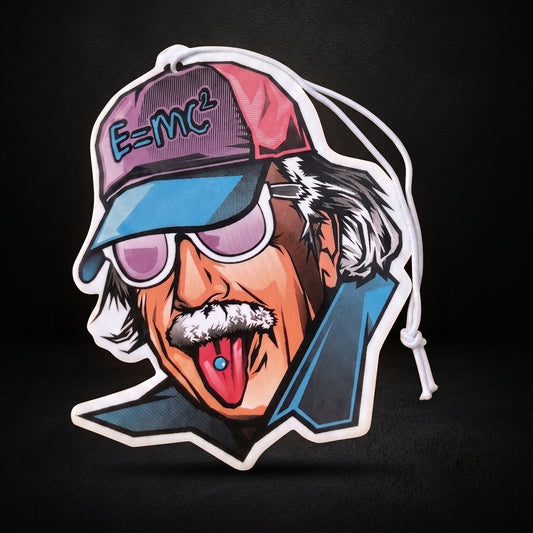 Mad Genius Einstein | Premium Car Freshener