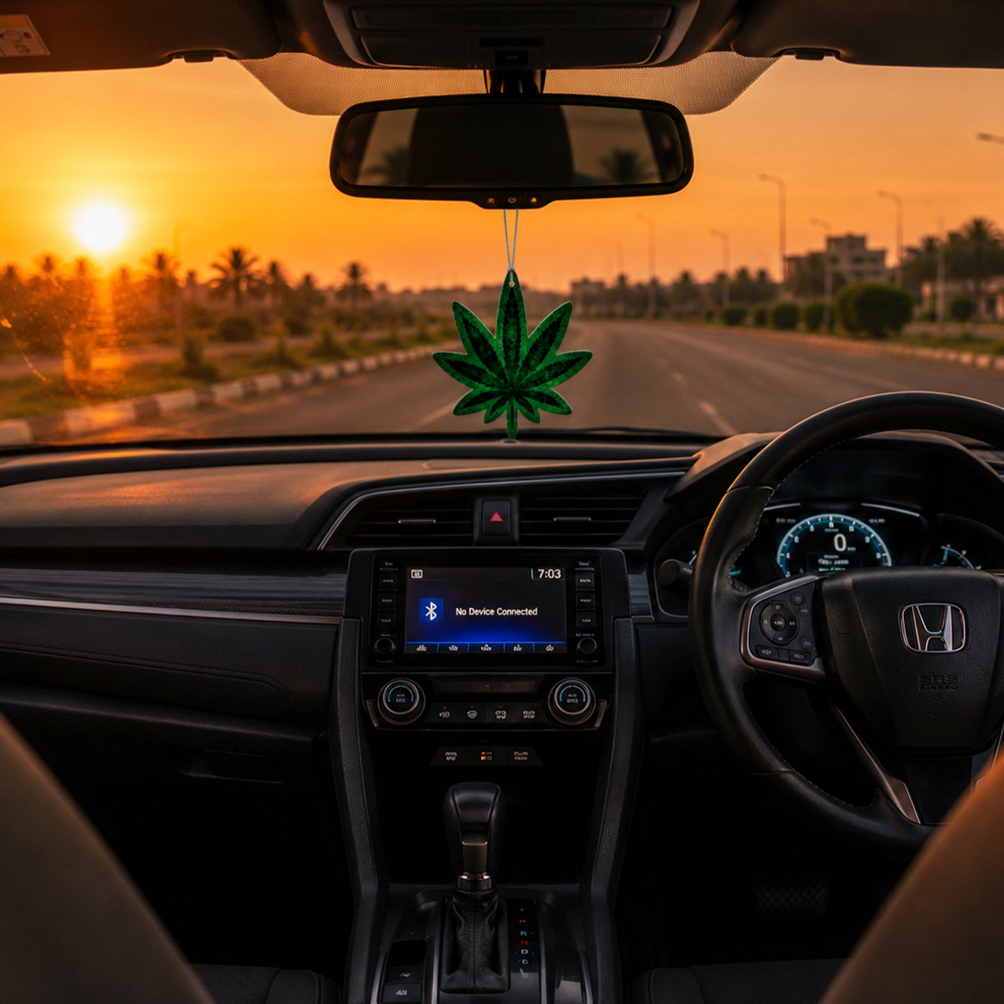 Weed Leaf | Premium Car Freshener