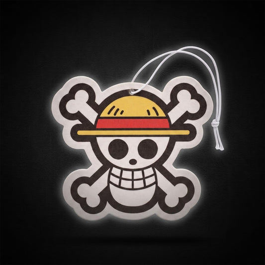 Straw Hat Skull  | Premium Car Air Freshener